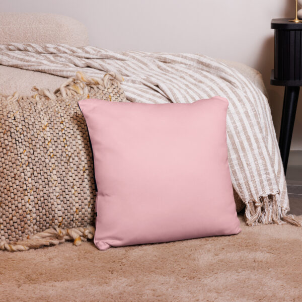 I can do all things Throw Pillow cover in Pink - Image 3